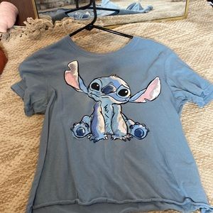 Stitch blue tshirt